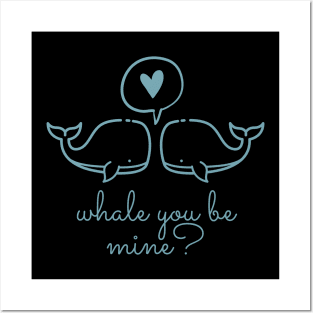 Whale you be mine? Posters and Art